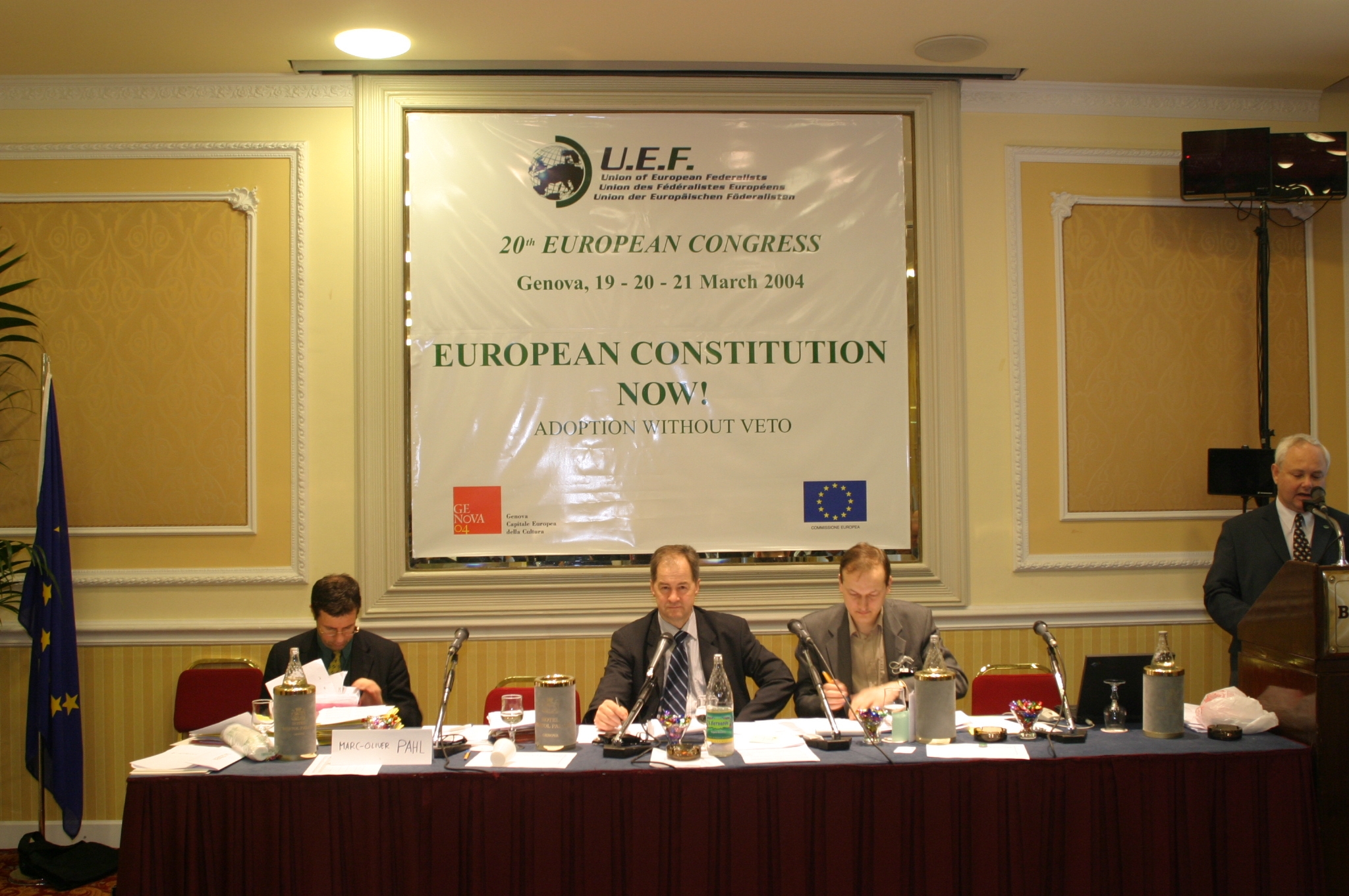 Uef Congress 2004, Genoa